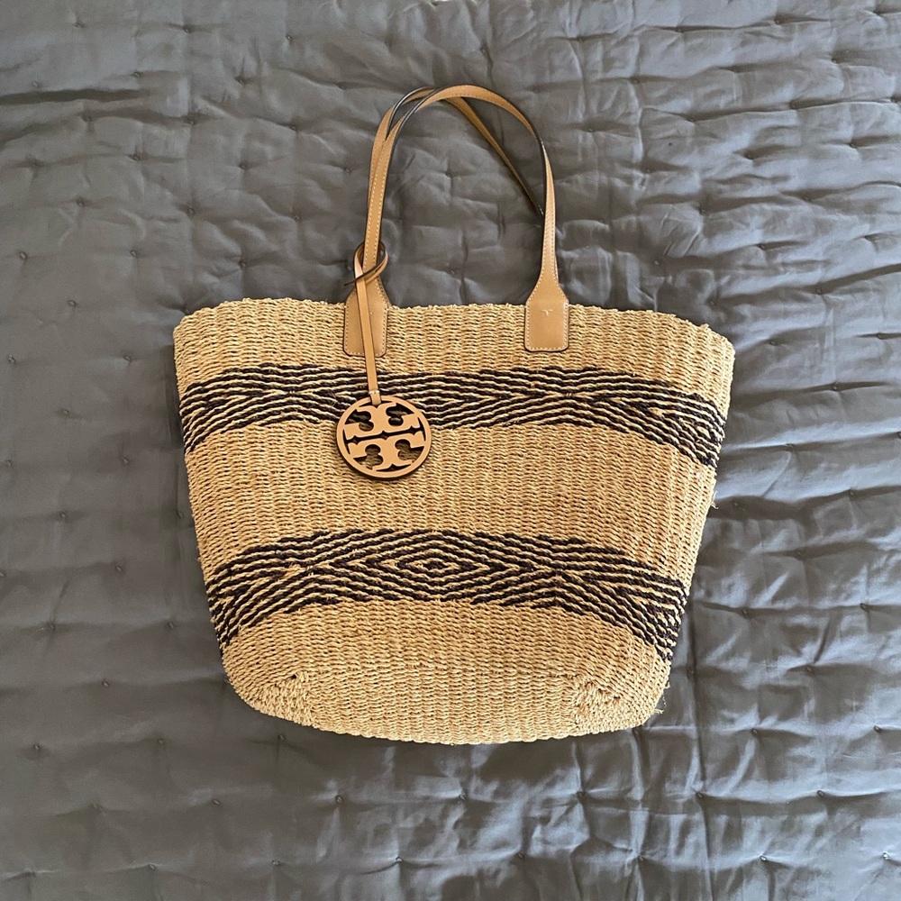 Tory Burch straw tote